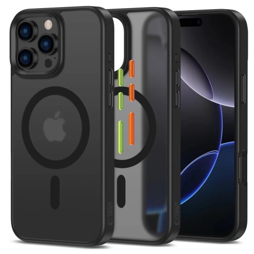 Tech-Protect MAGMAT XT 3 szettes fekete tok Apple iPhone 16 Pro készülékhez