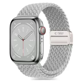   Tech-Protect NYLONMAG óraszíj szürke, Apple Watch 38mm / 40mm / 41mm / 42mm (S10) készülékhez