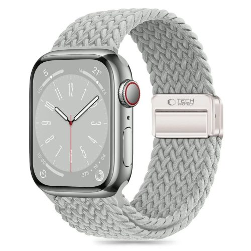 Tech-Protect NYLONMAG óraszíj szürke, Apple Watch 38mm / 40mm / 41mm / 42mm (S10) készülékhez