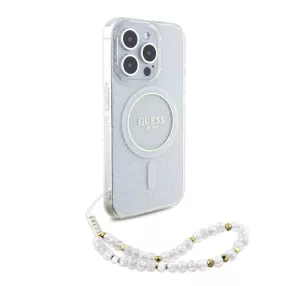   Guess tok átlátszó GUHMP15XHGCRELST Apple iPhone 15 Pro Max készülékhez