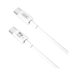 XO kábel NB-Q190B PD USB-C - USB-C 2m 60W Fehér