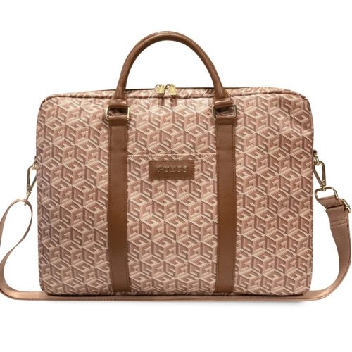 Guess laptop táska Világosbarna 15 / 16″ GUCB15HGCFSEW