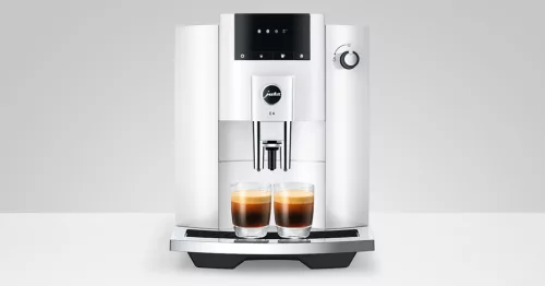 Jura E4 Piano White fehér automata kávéfőző (EB) (15433)