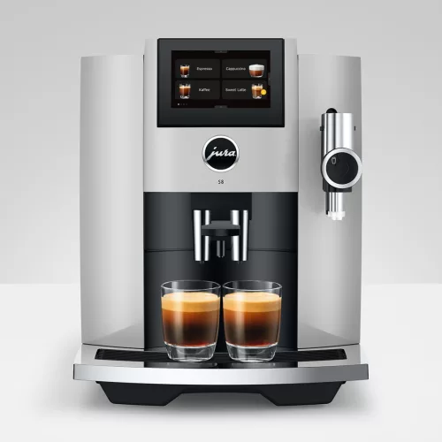 Jura S8 Platinum Silver ezüst automata kávéfőző (EB) (15483)