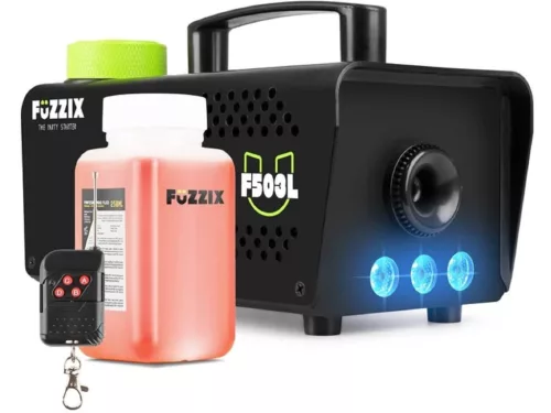 Fuzzix F503L füstgép 3 leddel RGB (500W)