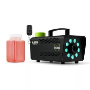 Fuzzix F509L Füstgép + 9x RGB LED (500W)