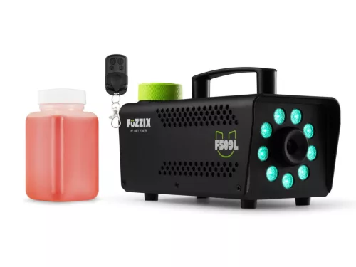 Fuzzix F509L Füstgép + 9x RGB LED (500W)
