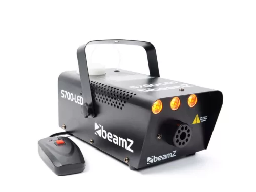 BeamZ S700-LED FIRE füstgép beépített tűzeffekttel (700W) + 250ml folyadék