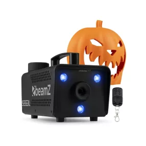   BeamZ S553L füstgép, 3 LED lámpa, RGB + Halloweeni díszítés