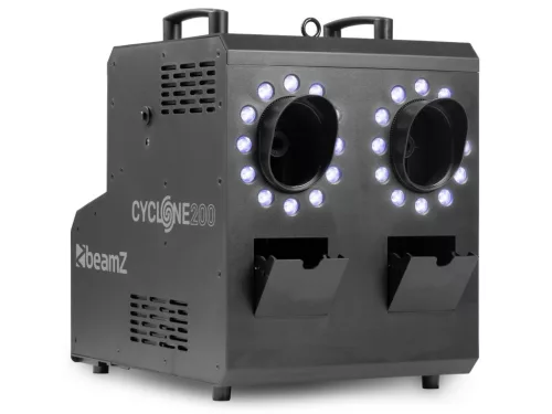 BeamZ Cyclone200 füst és buborékgép beépített RGB leddel