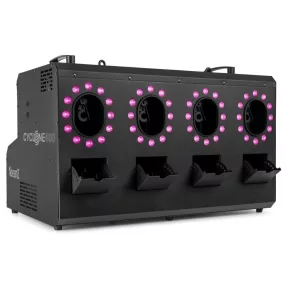   BeamZ Cyclone400 füst és buborékgép beépített RGB leddel