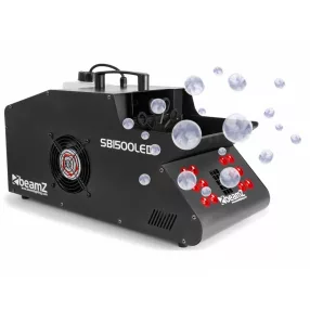  BeamZ SB1500LED nagy teljesítményű füst és buborékgép beépített RGB leddel