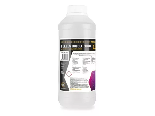BeamZ FBL1UV Buborék folyadék, UV aktív, 1 liter