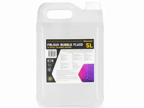 BeamZ FBL5UV Buborék folyadék, UV aktív 5 liter