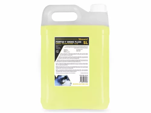 BeamZ FSMF-5E-Y füstfolyadék ECO sűrűség, sárga (5 liter)