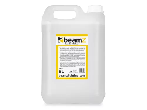 BeamZ FHF5O Hazerfluid, Ködfolyadék, olaj bázisú, HQ-magas sűrűség (5 liter)