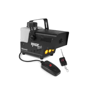   BeamZ Rage 600LED füstgép beépített tűzeffekttel (600W) + távirányító