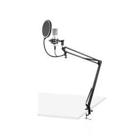  Vonyx CMS300S Broadcast, Podcast, Youtuber, Gamer USB kondenzátor stúdiómikrofon szett