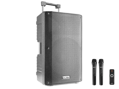 Vonyx VSA500 Hordozható hangfal 12", USB, FM, SD, Bluetooth