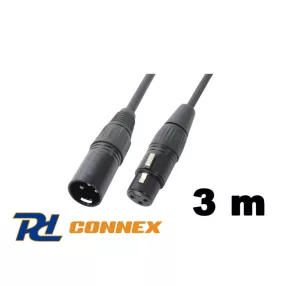 PD Connex CX35-3m jelkábel (XLR mama - XLR papa)