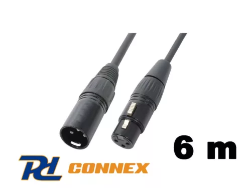 PD Connex CX35-6m jelkábel (XLR mama - XLR papa)