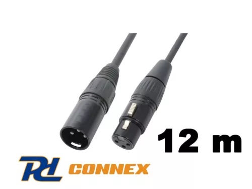 PD Connex CX35-12m jelkábel (XLR mama - XLR papa)