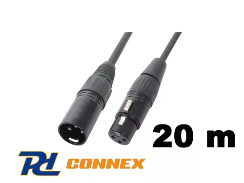 PD Connex CX35-20m jelkábel (XLR mama - XLR papa)