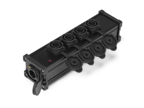 PD Connex PSB30 PowerCon Splitter, tápcsatlakozó elosztó, IP65 (1 be/5 ki)