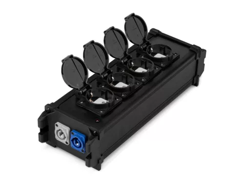 PD Connex PSB40 Tápcsatlakozó elosztó doboz, (PowerCon be/ki + 4 db Shuko)