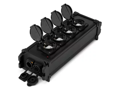 PD Connex PSB45 Tápcsatlakozó elosztó doboz, IP65 (PowerCon be/ki + 4 db Shuko)