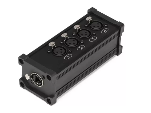 PD Connex CX187 Tápcsatlakozó elosztó doboz, (RJ45 + 4 db XLR3F)