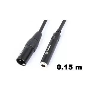   PD Connex CX130 - Átalakító Kábel (XLR papa - 6,3 Jack mama) - mono / Aszimmetrikus