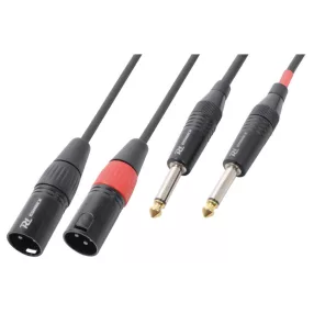   PD Connex CX64-01 Átalakító kábel (2x XLR papa - 2x6,3 mm Jack)