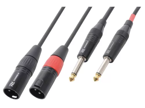 PD Connex CX64-01 Átalakító kábel (2x XLR papa - 2x6,3 mm Jack)