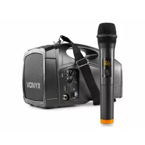   Vonyx ST-014 (6,5") 100W akkumulátoros hordozható hangfal (1xMik + MP3 + Bluetooth)