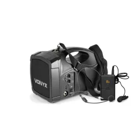   Vonyx ST-012 (6,5") 100W akkumulátoros hordozható hangfal (1xMik + MP3 + Bluetooth)