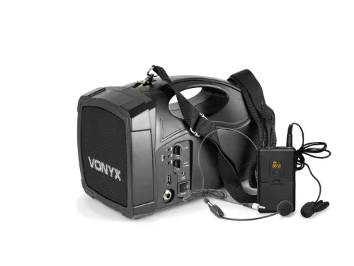 Vonyx ST-012 (6,5") 100W akkumulátoros hordozható hangfal (1xMik + MP3 + Bluetooth)