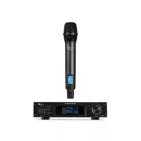   Power Dynamics PD210 160-csatornás UHF vezeték nélküli mikrofon True Diversity rendszer