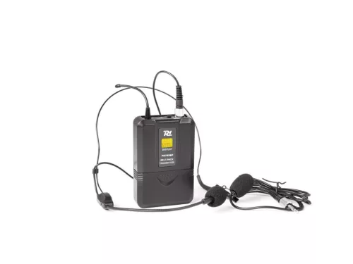 Power Dynamics PD782BP UHF Pack (Zsebadó + Fekete fejmikrofon + Csíptetős mikrofon)