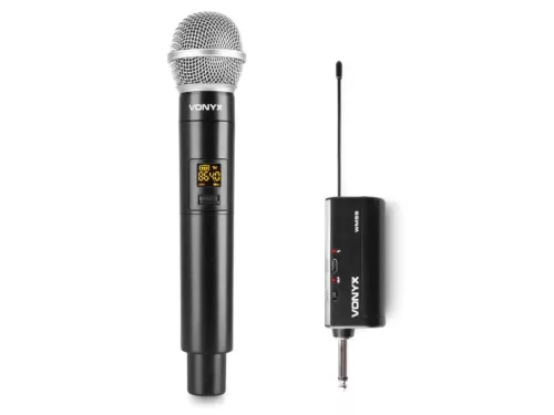 Vonyx WM55 Vezeték nélküli mikrofon plug-and-play, UHF