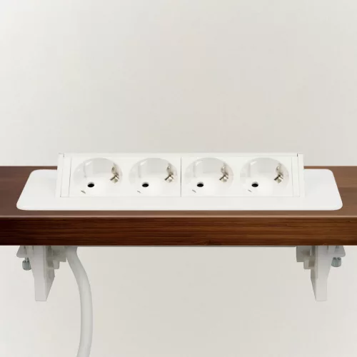  Delight 20446WH Rejtett elosztó - 4-es - Felnyíló kivitel - fehér