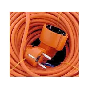   Delight 20502OR 20m-es 3x1,5 mm² lengőaljzatos hosszabbító (német gyártmány)