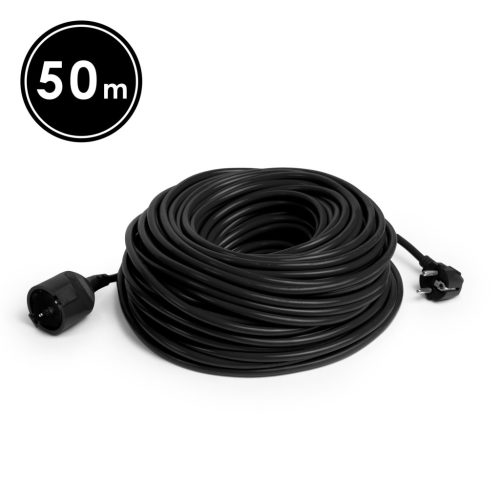 Delight 20509BK Hálózati lengő hosszabbító, 50m