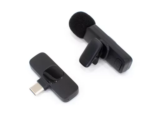 Thunder WLM-01 Vezeték nélküli csíptetős mikrofon okostelefonhoz (USB-C, 20m hatótáv)