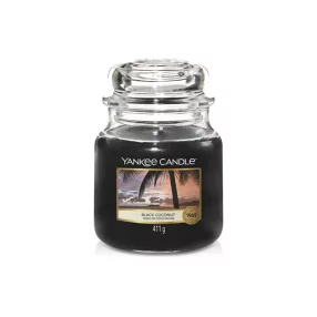   Yankee Candle 22662 Black Coconut Classic közepes gyertya 411 g