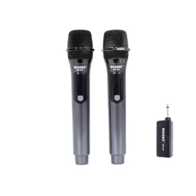   Weisre DM-882 Vezeték nélküli mikrofon szett (2 db KÉZI mikrofon)