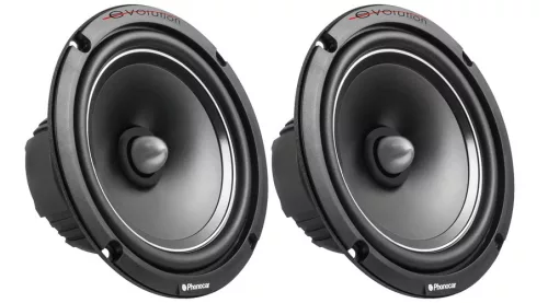 Phonocar 02627 Professzionális Evolution széria közép-mély hangszóró 16,5cm, 200W, részletgazdag autóhifi élményhez