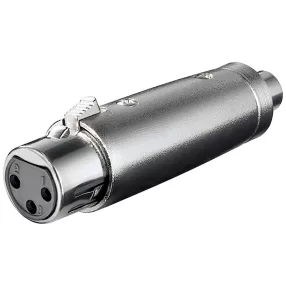 Goobay 27457 XLR adapter, RCA aljzat átalakító