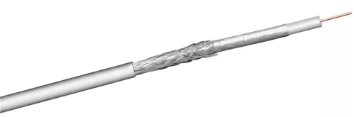 Goobay 27528 Koax antenna aluminium vezeték-réz bevonatal, 2 x árnyékolt, 100m