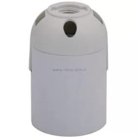 3006B E 27 Csillár foglalat fehér